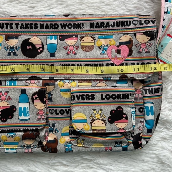 NWT Harajuku Lovers “Fitness Girls” Crossbody Bag - Picture 7 of 10